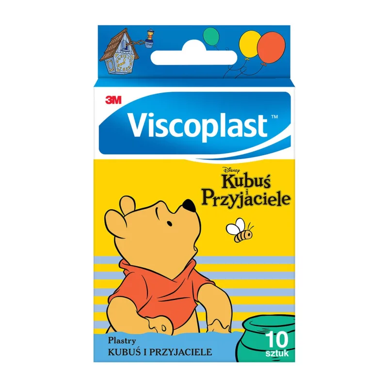 Viscoplast Winnie the Pooh and Friends, plasturi pentru copii, 10 bucăți — preț și oferte