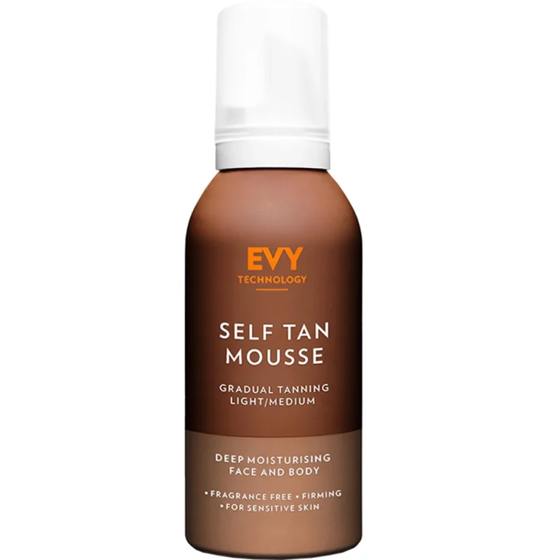 EVY TECHNOLOGY Self tan mousse Light/Medium 150 ml — preț și oferte
