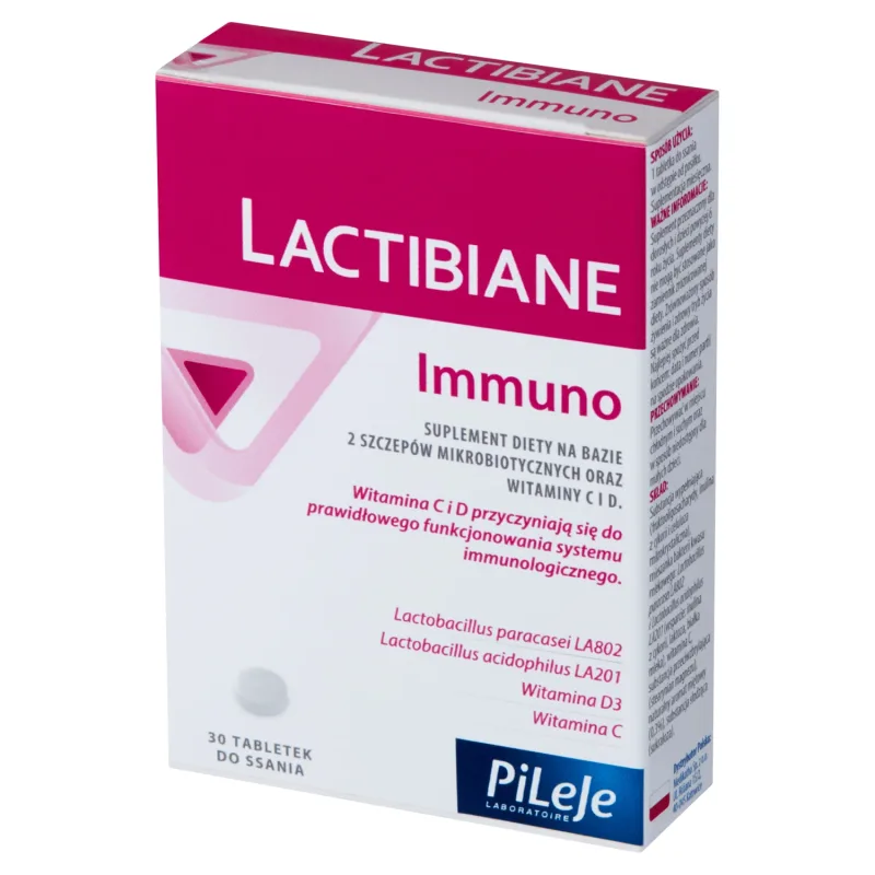 Lactibiane Immuno, 30 pastile PILEJE — preț și oferte