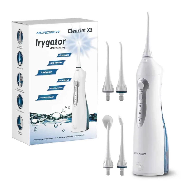 Berdsen ClearJet X3, irigator dentar fără fir — preț și oferte