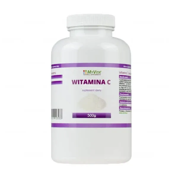 MyVita Vitamina C 1000 mg, acid L-ascorbic pur, 500 g — preț și oferte