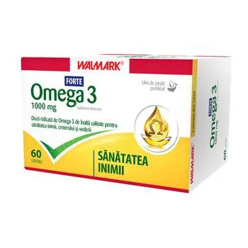 Omega 3 Forte 1000 mg, 60 capsule, Walmark STADA — preț și oferte