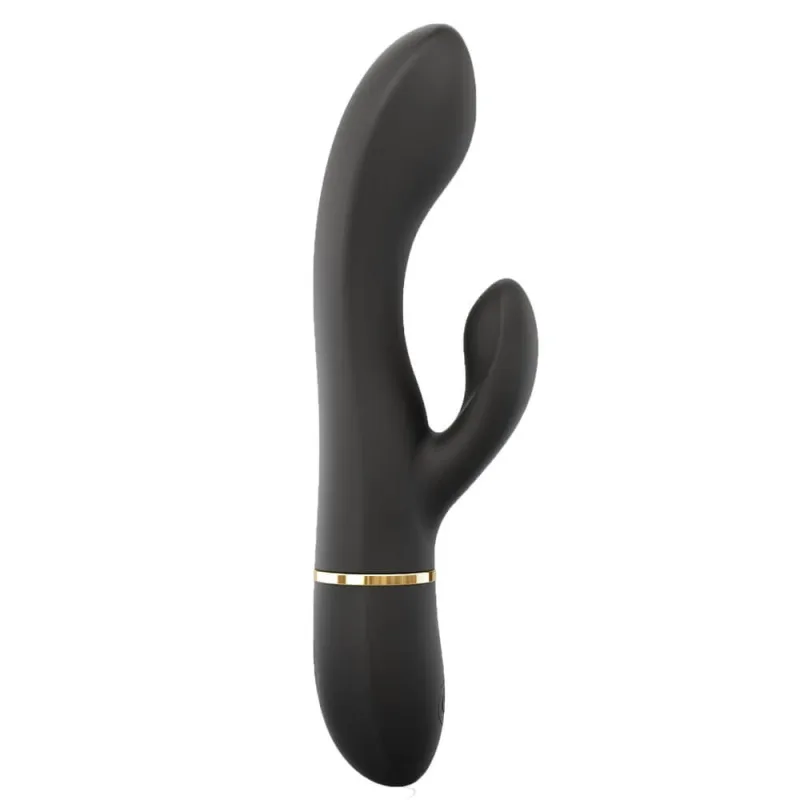 Marc Dorcel Glam Rabbit Bunny Vibrator cu stimulator echta Negru — preț și oferte