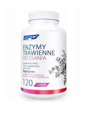 SFD Enzime digestive, 120 pastiluțe