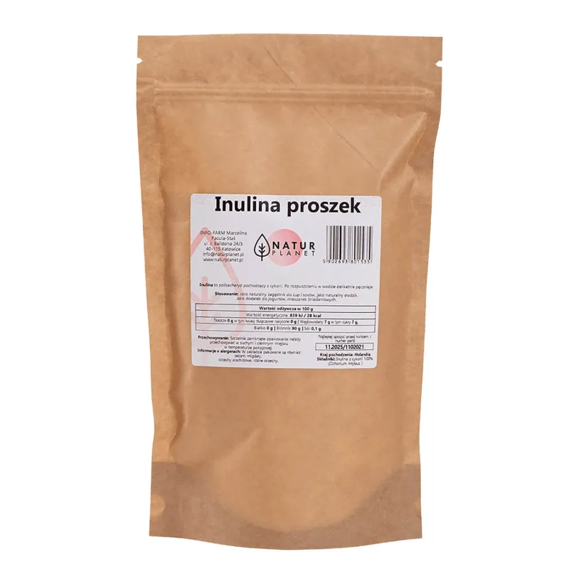 Natur Planet Inulină, pulbere, 500 g — preț și oferte
