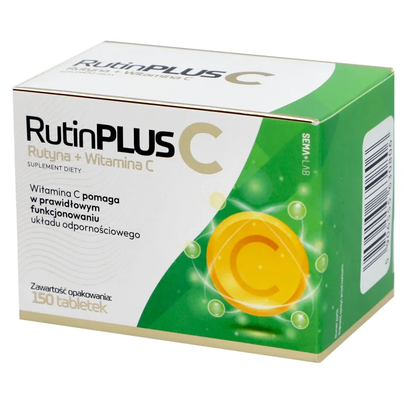 SEMA Lab Rutin Plus C, 150 comprimate — preț și oferte