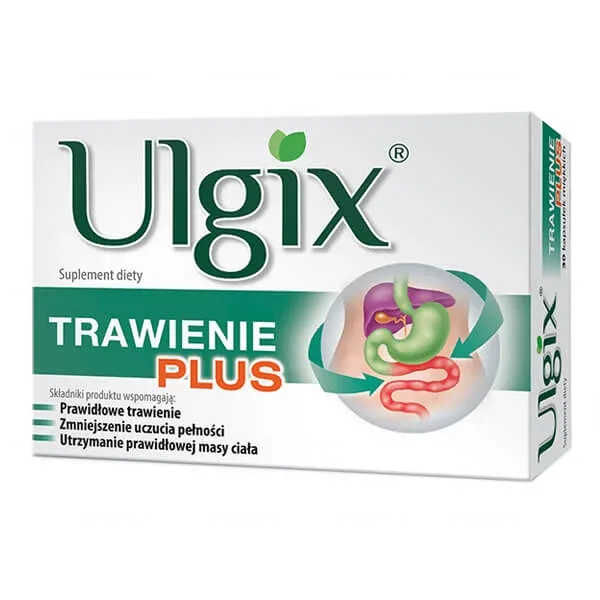 Ulgix Trawienie Plus, 30 capsule — preț și oferte