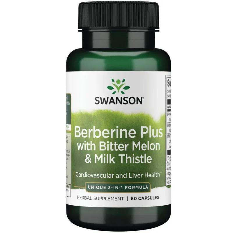 Swanson Berberine Plus, 60 capsule — preț și oferte