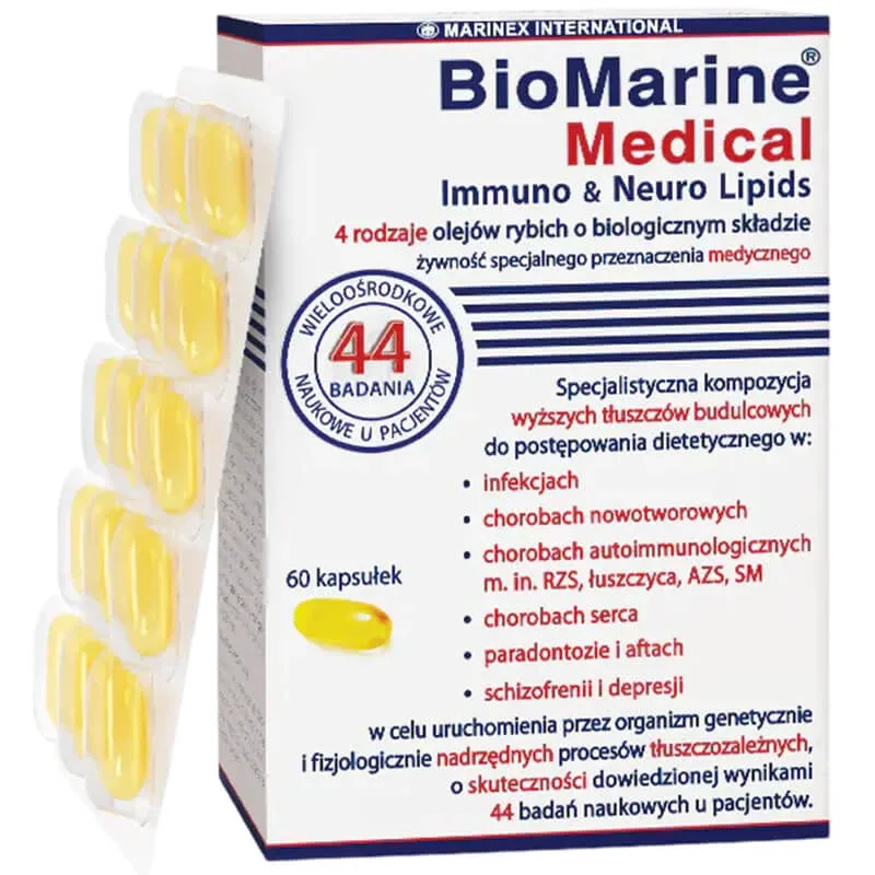 Biomarine Medical Immuno & Neuro Lipids, 60 capsule — preț și oferte