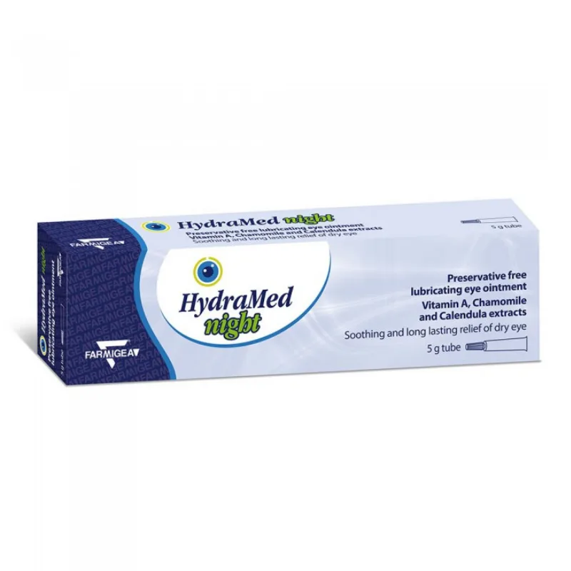 HydraMed night, 1 tub * 5 g unguent oftalmic FARMIGEA SPA — preț și oferte