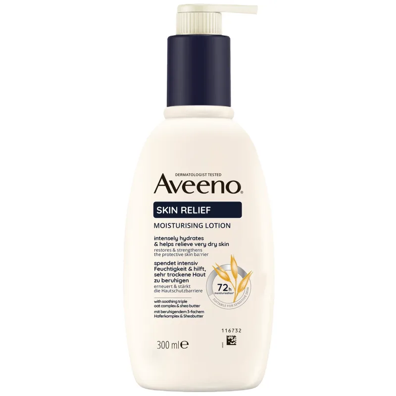 Aveeno Skin Relief, loțiune hidratantă pentru corp, 300 ml — preț și oferte