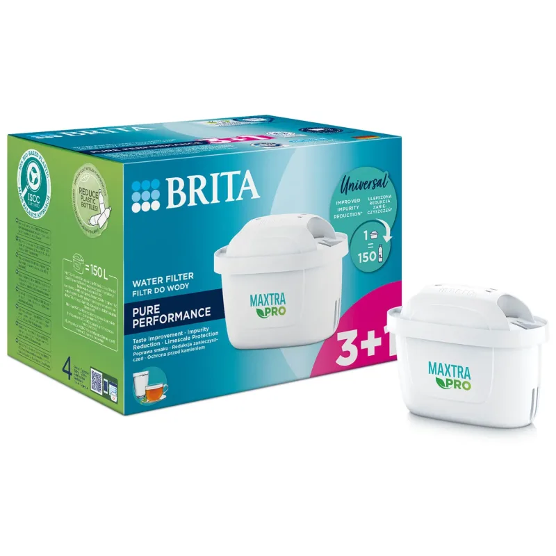Filtru de apă Brita Maxtra Pro Pure Performance, 4 bucăți — preț și oferte