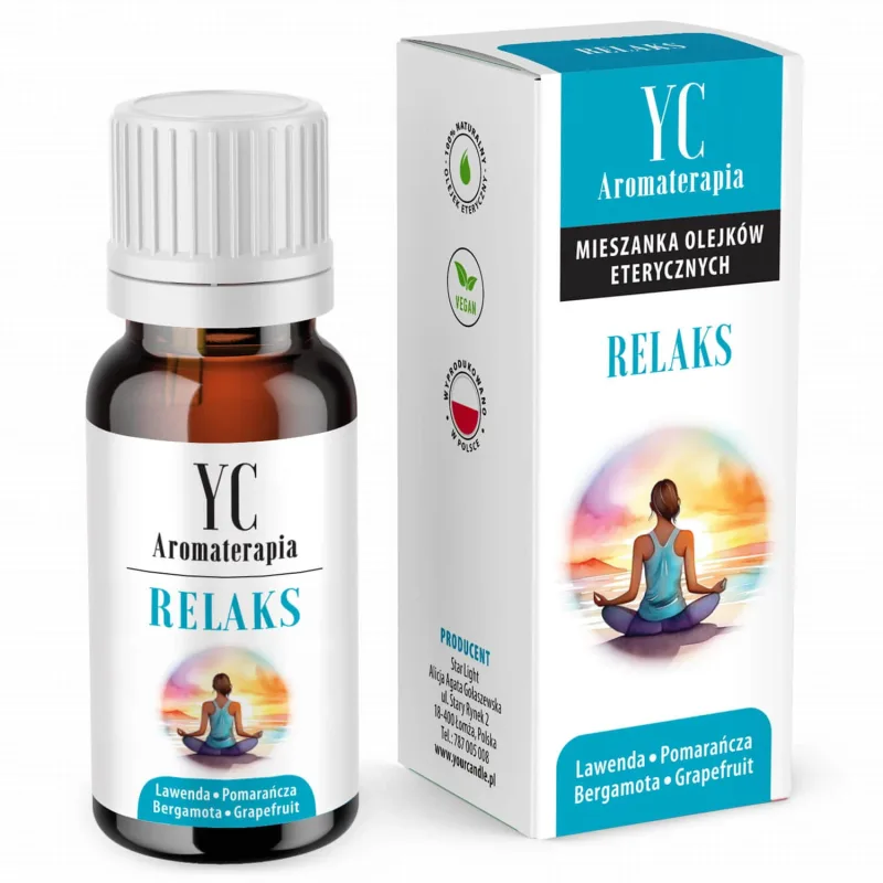 Lumânarea ta, amestec natural de uleiuri esențiale, Relaxare, 10 ml — preț și oferte
