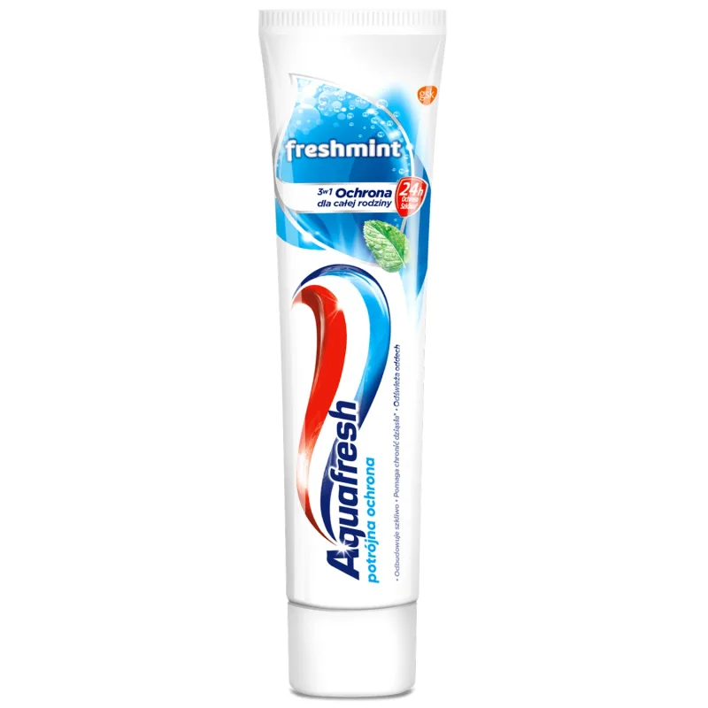 Aquafresh Triple Protection Fresh&Minty, pastă de dinți, pentru întreaga familie, 75 ml — preț și oferte