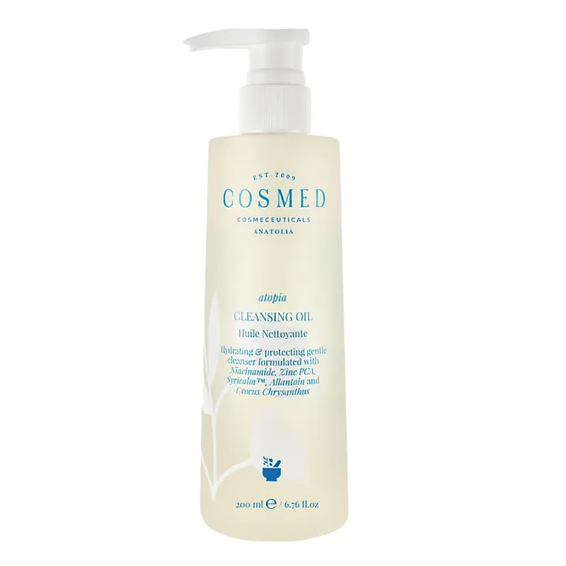 Cosmed Atopia, ulei de curățare pentru față și corp, 200 ml — preț și oferte