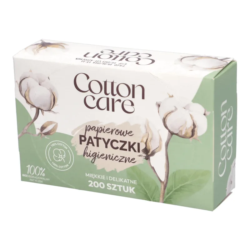 CottonCare, bețișoare de bumbac, 200 buc — preț și oferte