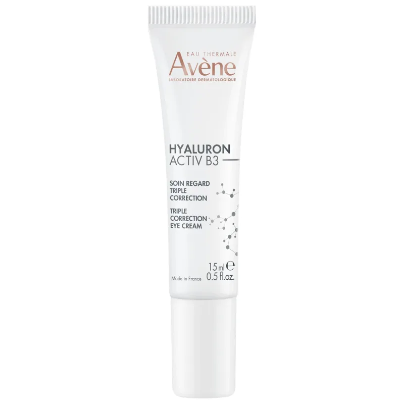 Avene Hyaluron Activ B3, cremă de ochi cu triplă acțiune corectivă, 15 ml — preț și oferte