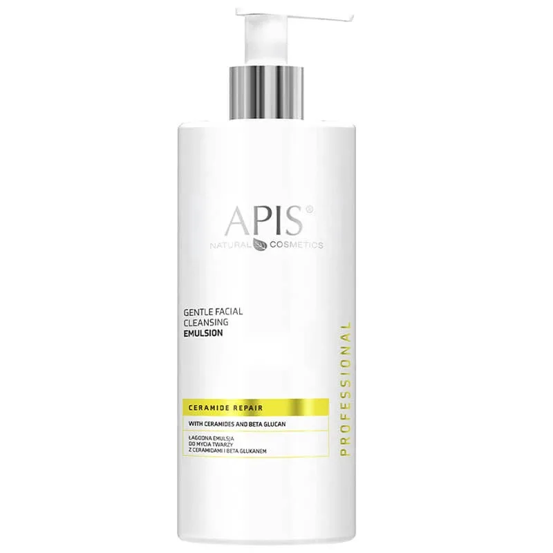 Apis Professional Ceramide Repair, Emulsie delicată de curățare facială cu ceramide și beta-glucan, 500 ml — preț și oferte