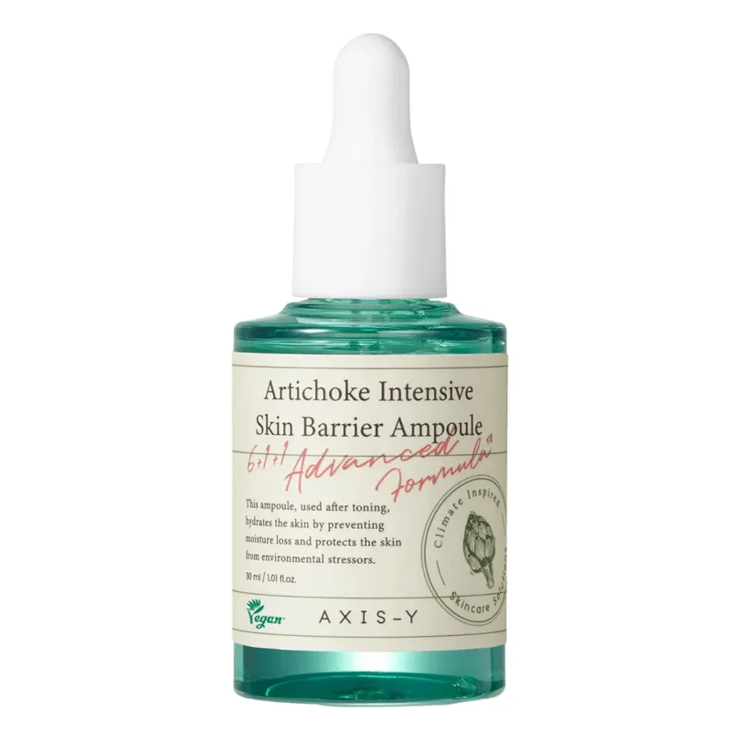 Axis-y Anghinare Intensive Skin Barrier Ampoule, serum-ampoule hidratant pentru față, 30 ml — preț și oferte