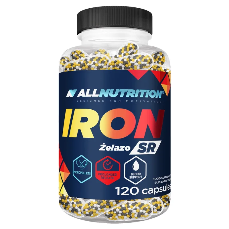 Allnutrition Fier SR, fier, 120 capsule — preț și oferte