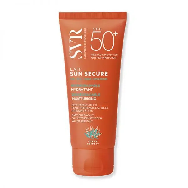 Lapte hidratant SPF50+ Sun Secure, 100 ml, Svr — preț și oferte