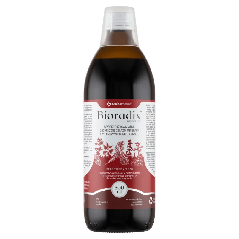 Bioradix, fier lichid, 500 ml Xenico Pharma — preț și oferte