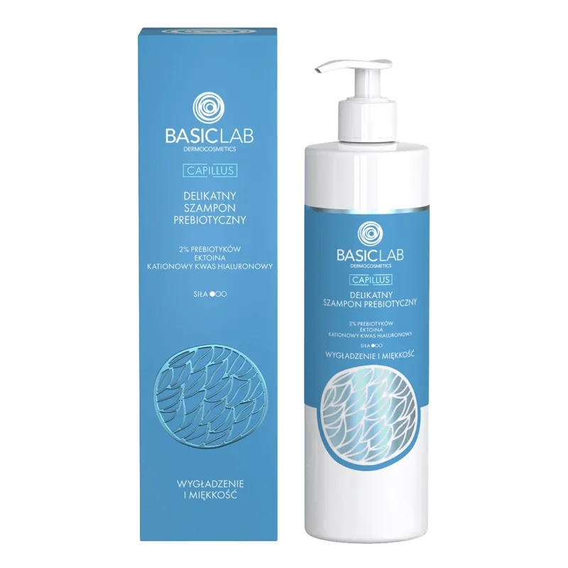 BasicLab Capillus, șampon prebiotic delicat, 300 ml — preț și oferte