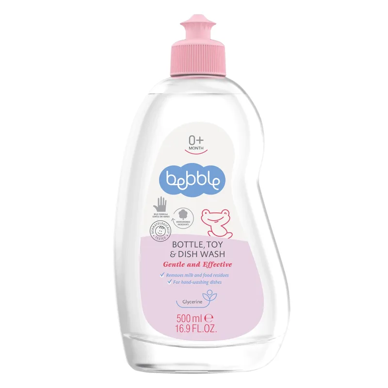 Bocioland Bebble, spălat jucării, de la naștere, 500 ml — preț și oferte