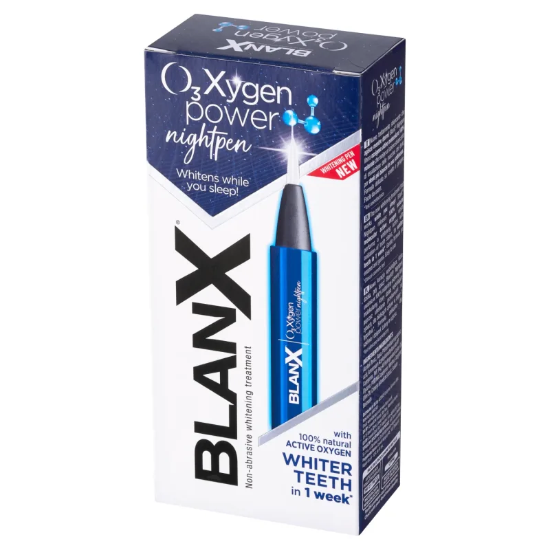 BlanX O3Xygen Power Nightpen, tratament de albire a dinților, 2,5 ml — preț și oferte