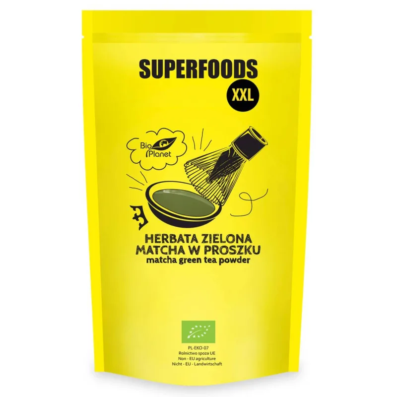 Bio Planet, pulbere de ceai verde matcha Bio, 500 g — preț și oferte