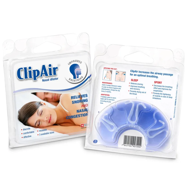 ClipAir, piesă nazală de respirație, dimensiuni S, M, L KOLPHARMA — preț și oferte