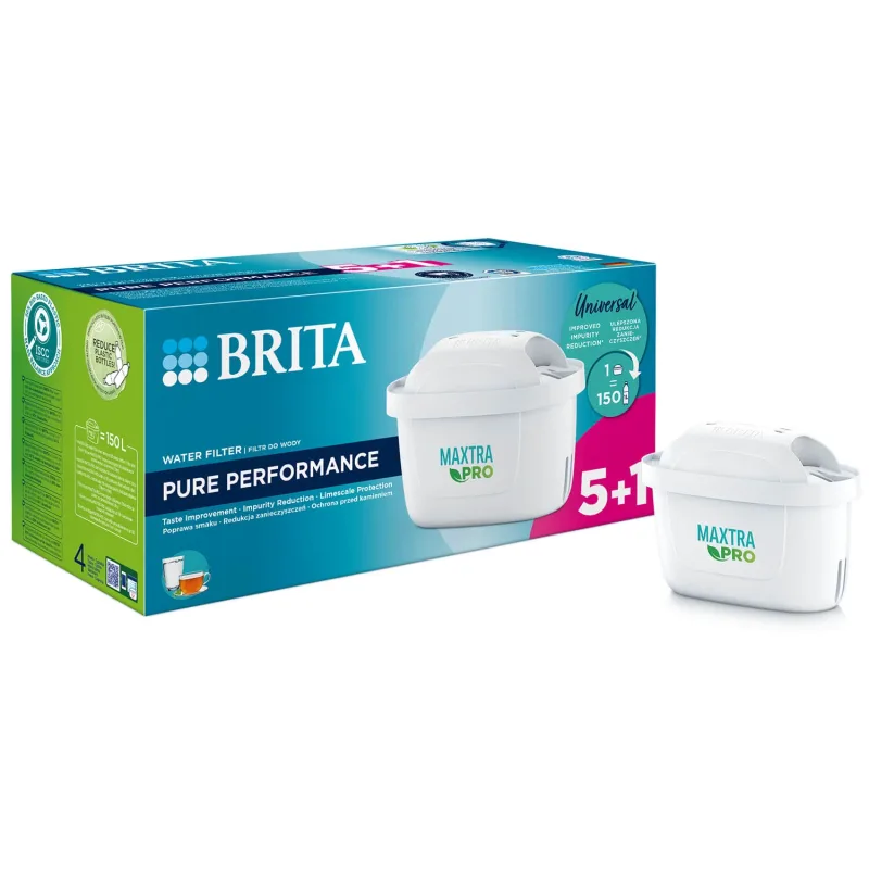 Brita Maxtra Pro Pure Performance, filtru de apă, 6 bucăți — preț și oferte
