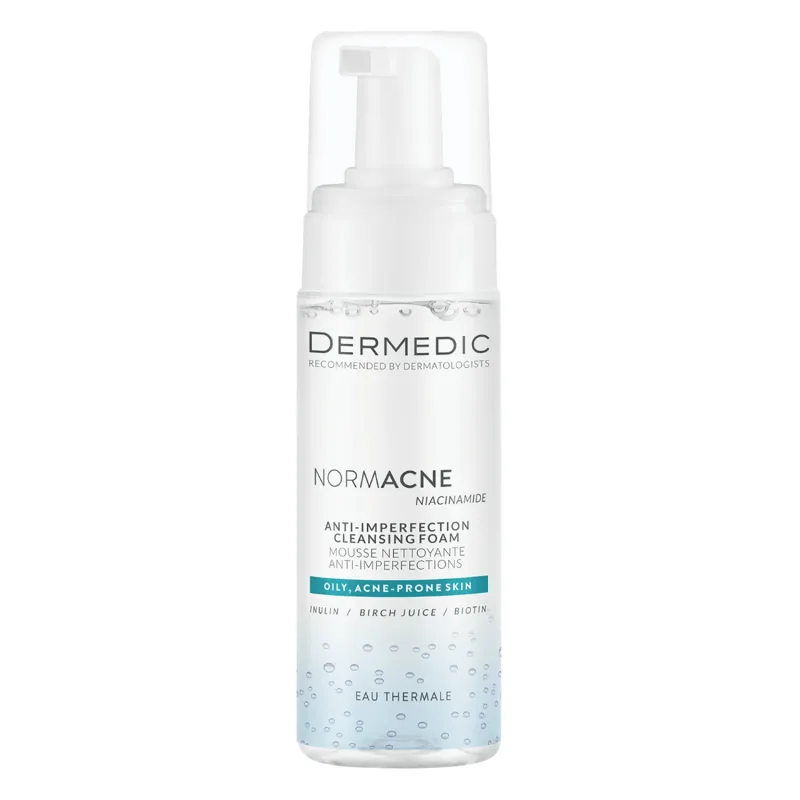 Dermedic Normacne, spumă de curățare împotriva imperfecțiunilor, 170 ml — preț și oferte