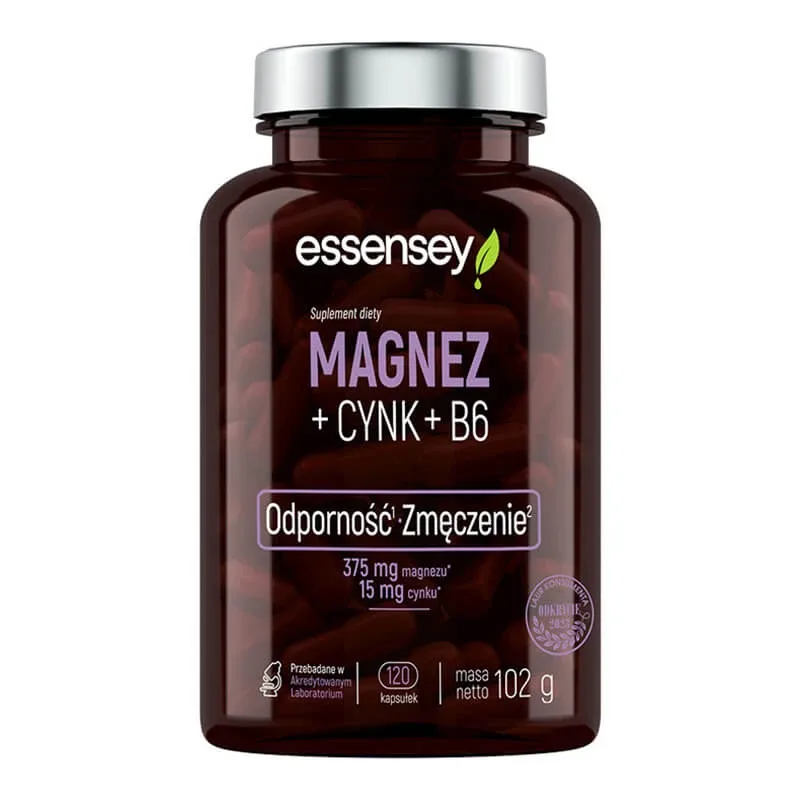 Essensey Magneziu + Zinc + B6, 120 capsule — preț și oferte