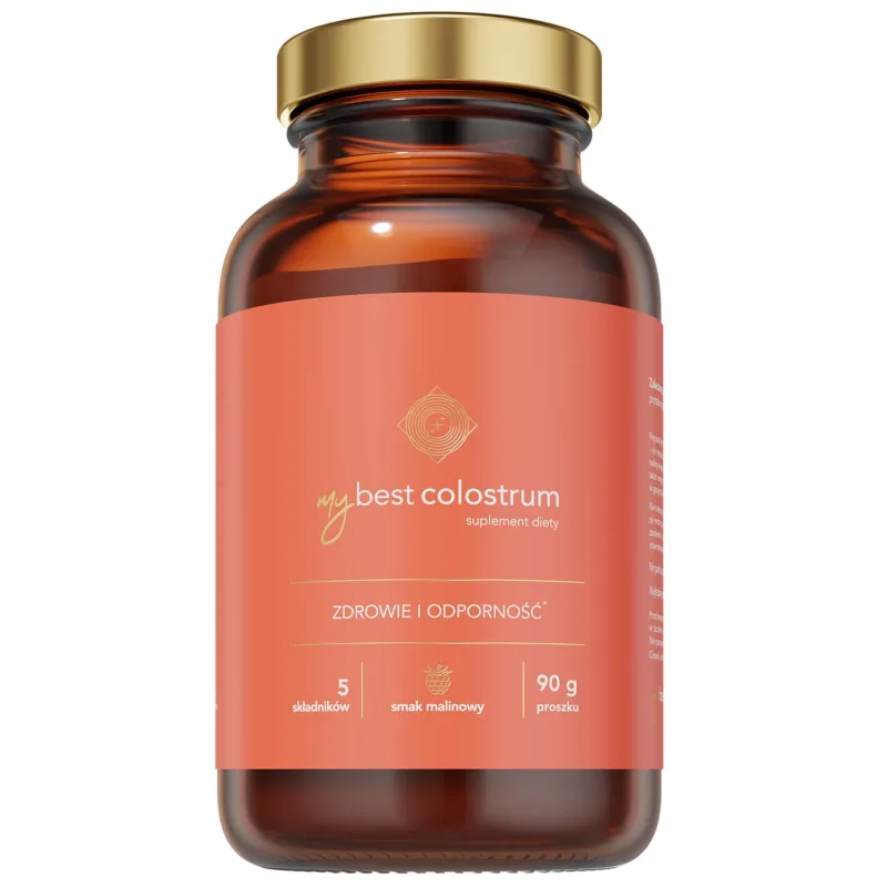 MyBestColostrum, pentru adulți și copii de la 3 ani, aromă de zmeură, 90 g — preț și oferte