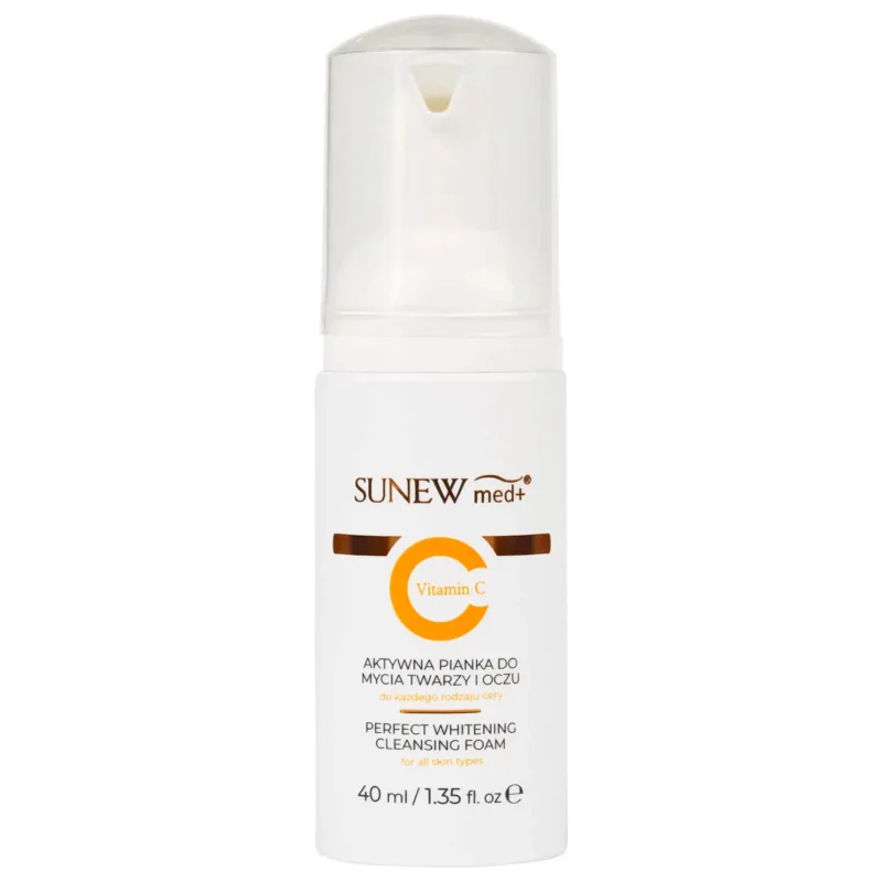 SunewMed+ Vitamina C, spumă activă pentru față și ochi, 40 ml — preț și oferte