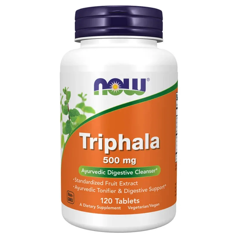 Now Foods Triphala, 120 comprimate vegane — preț și oferte