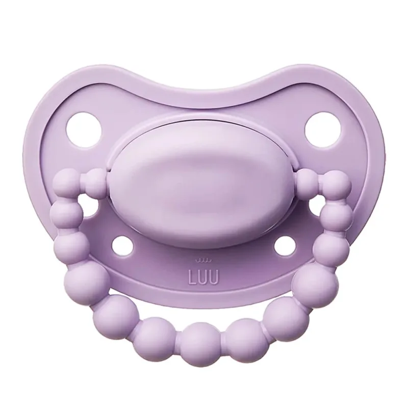 Luu Kids, suzetă, poziționare, silicon, French Lavender, 3-6 luni, 1 buc — preț și oferte