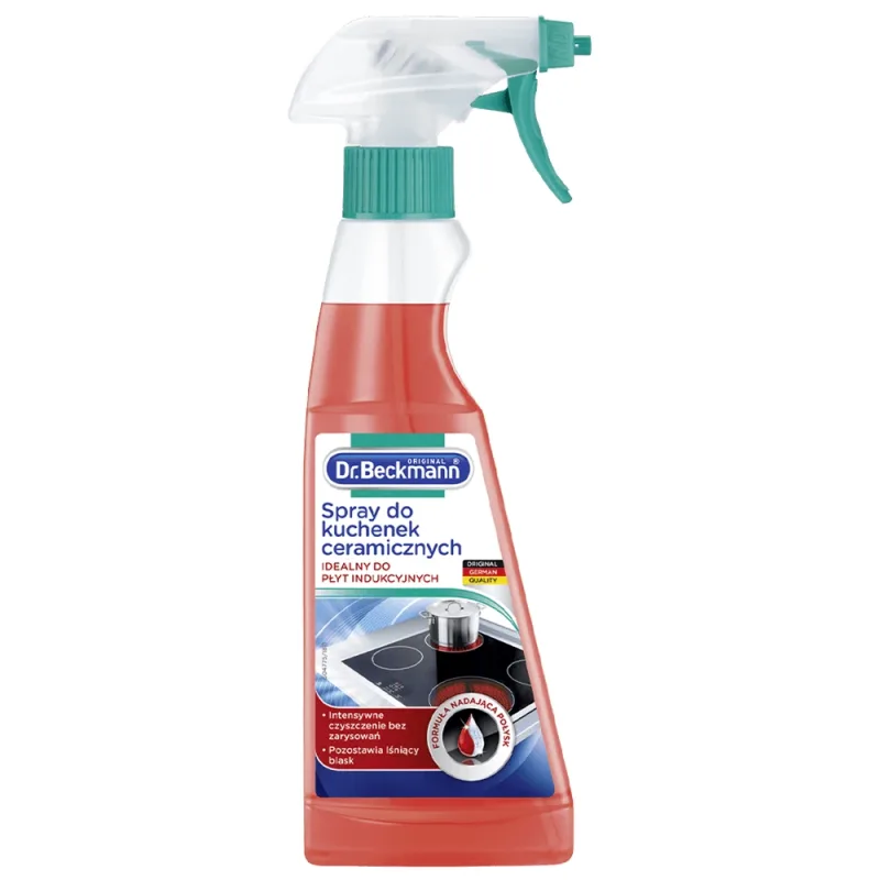 Dr. Beckmann, spray pentru plite cu inducție și oțel inoxidabil, 250 ml — preț și oferte