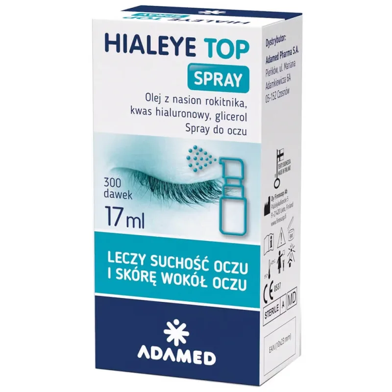 Hialeye Top Spray, spray pentru ochi, 17 ml Adamed — preț și oferte