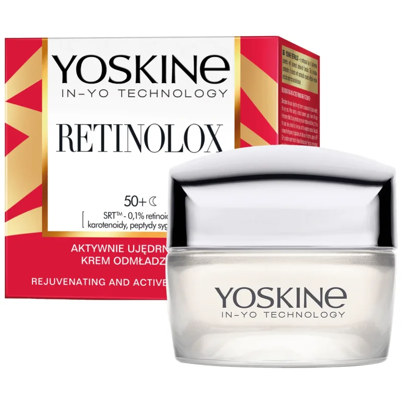 Yoskine Retinolox, cremă activă de întinerire 50+, cremă de noapte, 50 ml — preț și oferte