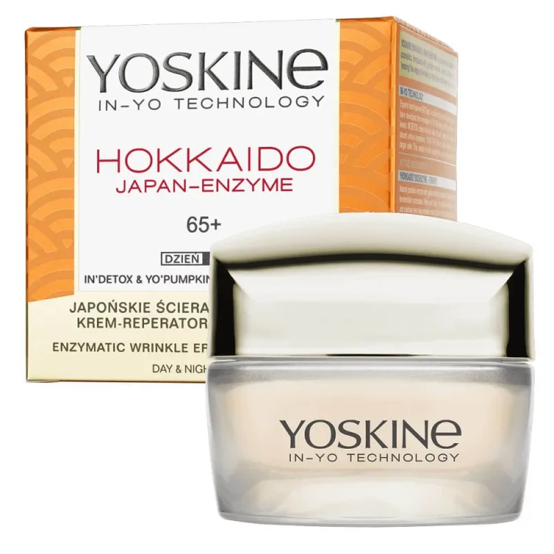 Yoskine Hokkaido Japan-Enzyme 65+, cremă restauratoare enzimatică, 50 ml — preț și oferte