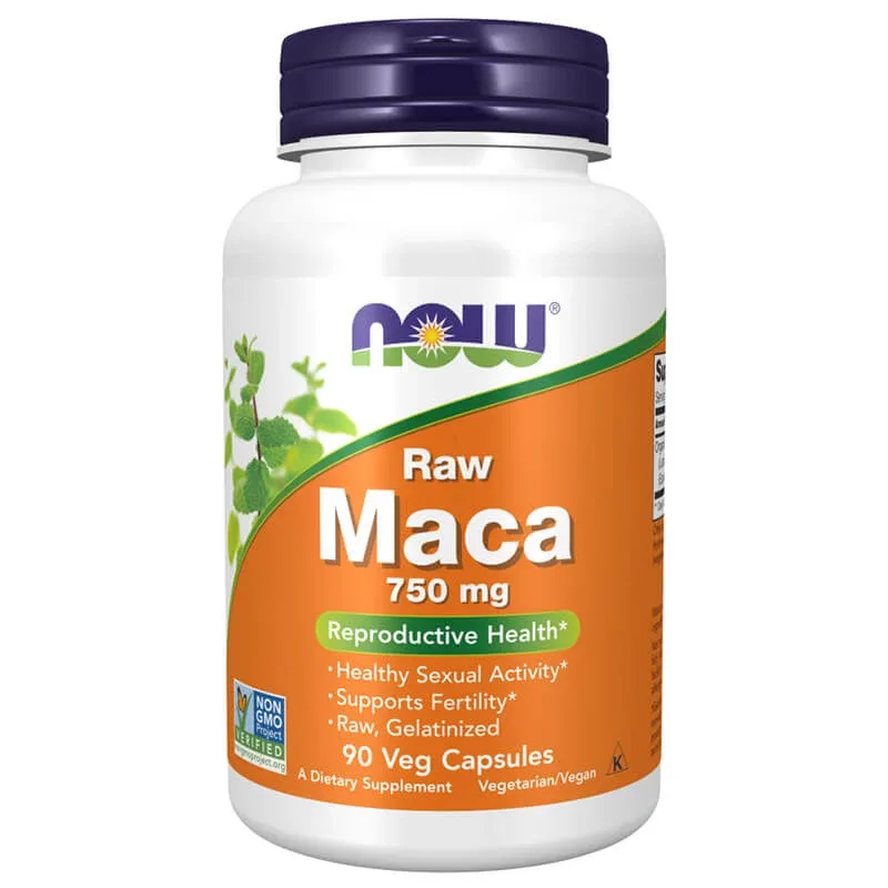 Now Foods Maca 750 mg, 90 capsule — preț și oferte