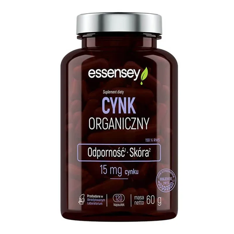 Essensey Organic Zinc, 120 capsule — preț și oferte