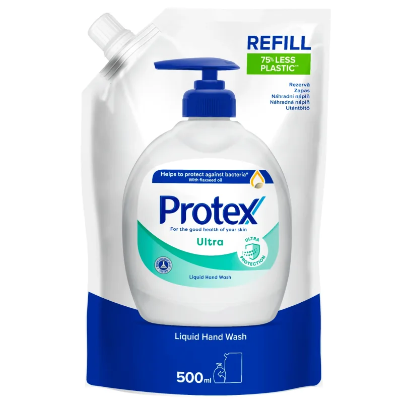Protex Ultra, săpun lichid, rezervă, 500 ml — preț și oferte