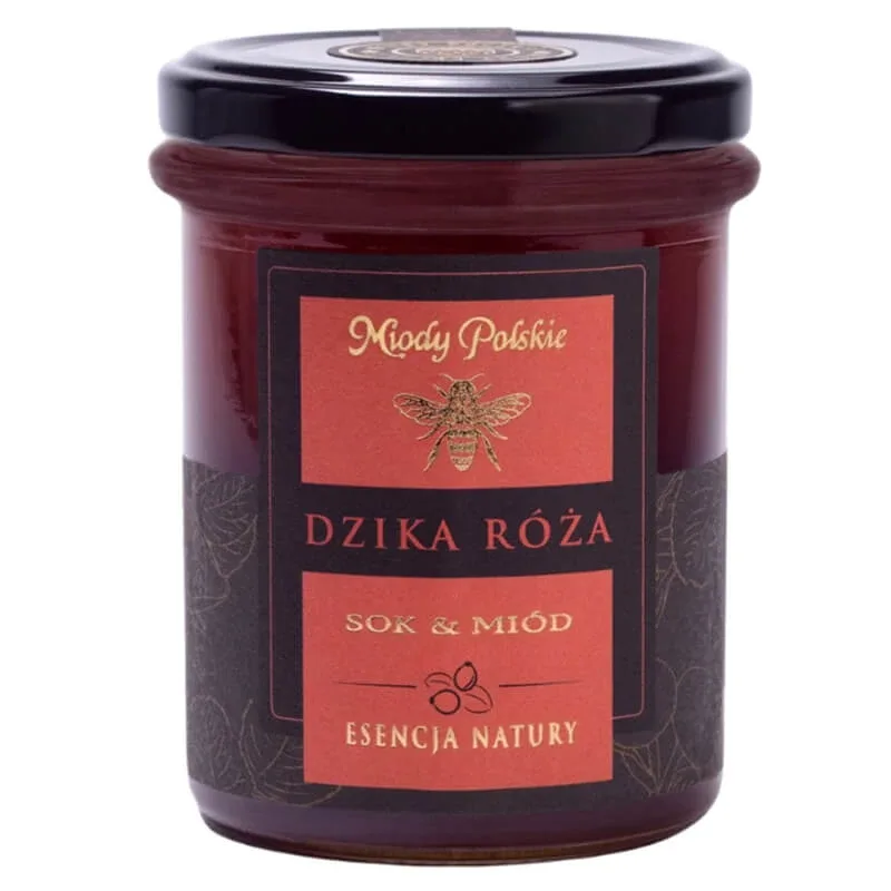Polish Honey Juice & Honey, trandafir sălbatic, 250 g — preț și oferte