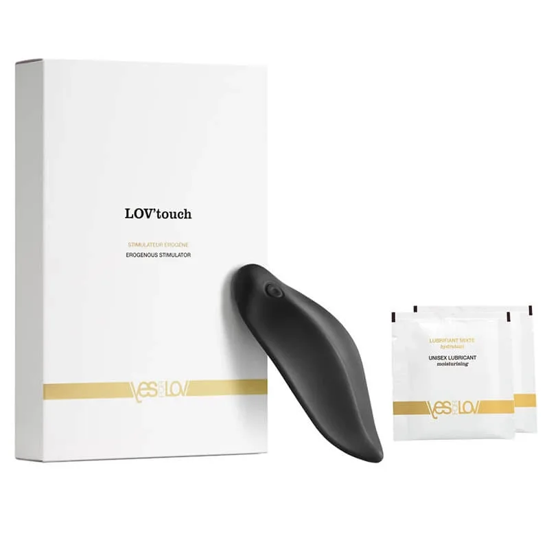 YESforLOV Lov Touch, vibrator de masaj clitoridian, negru — preț și oferte