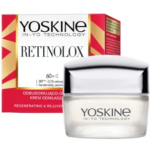 Yoskine Retinolox, cremă de întinerire 60+, cremă de noapte, 50 ml, reconstrucție și revitalizare.