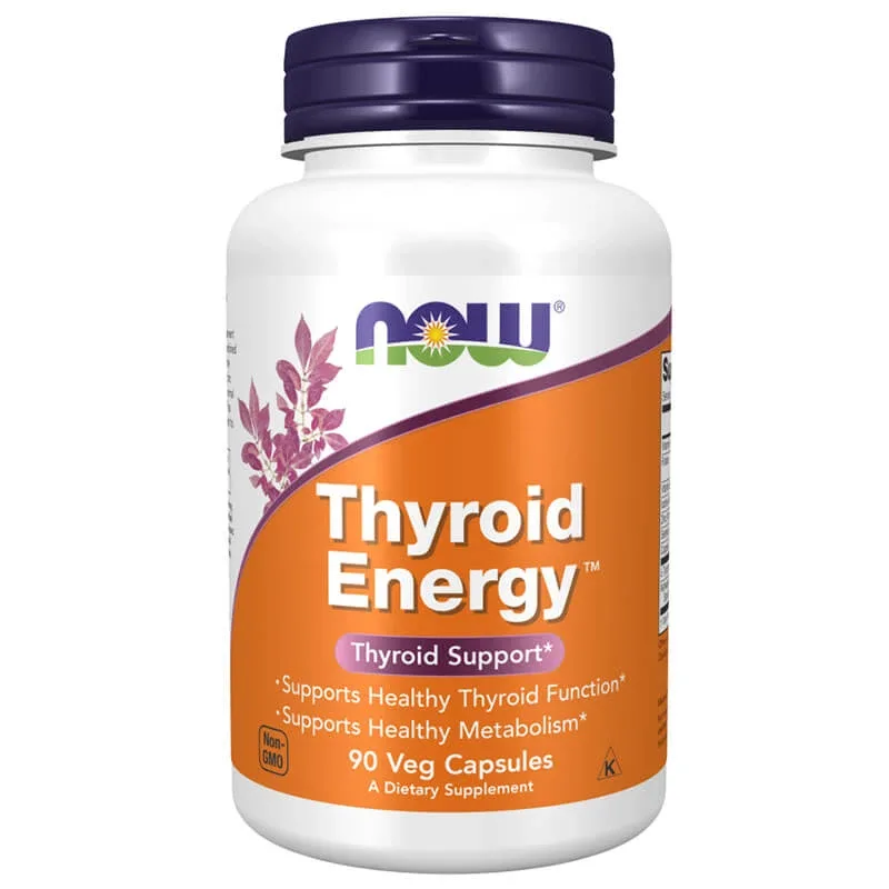 Now Foods Thyroid Energy, 90 capsule vegetariene — preț și oferte