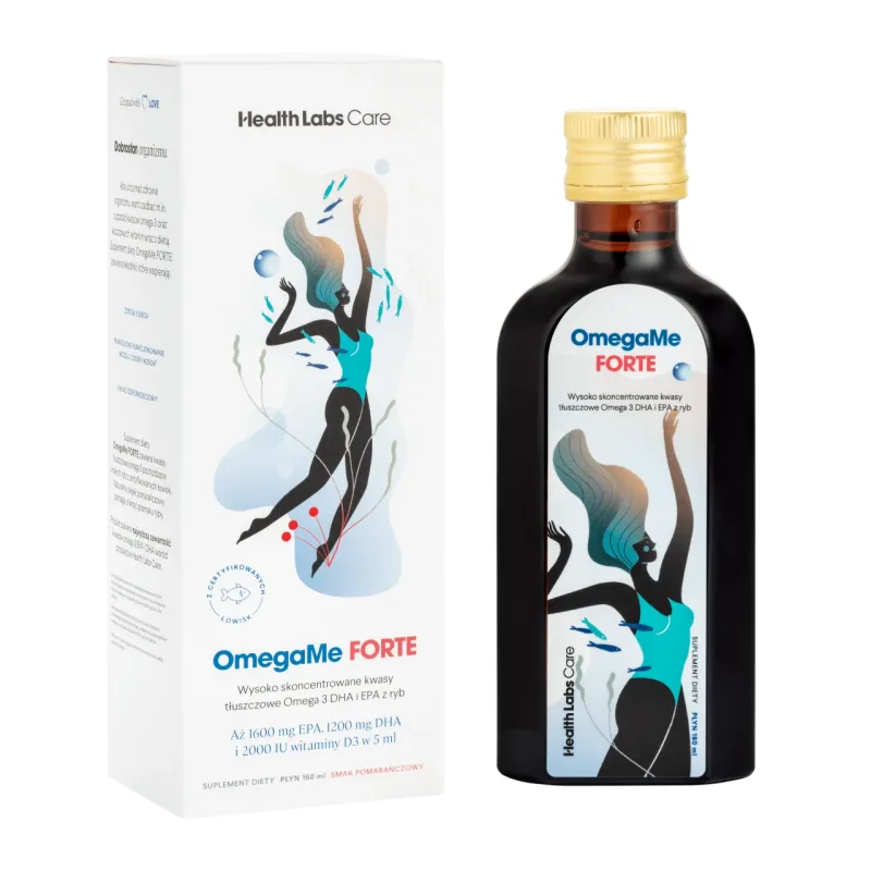 Health Labs OmegaMe Forte, lichid, 160 ml — preț și oferte